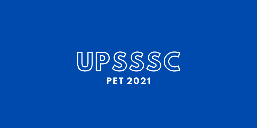 UPSSSC PET Syllabus